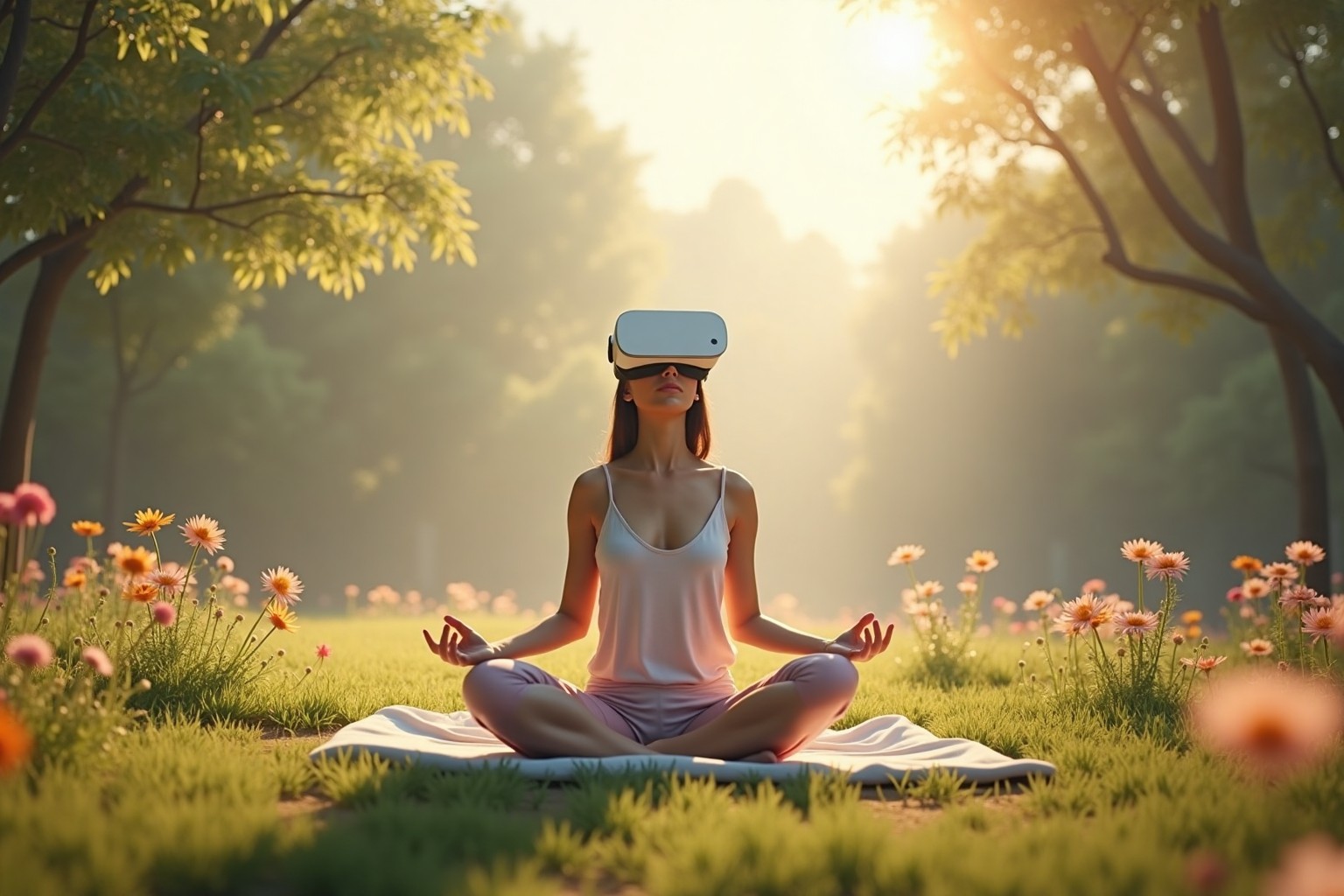 VR Meditation and Yoga